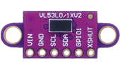 Mini capteur IR VL53L0X en version module prêt à souder, pour tuto passionelectronique.fr, pour débutants en électronique ou passionnés amateur d'électronique&nbsp;!